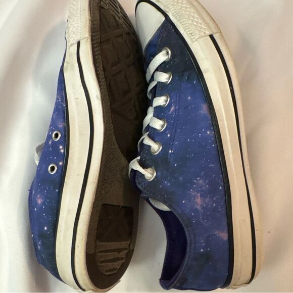 Converse Galaxy Blue and White Sneakers - Picture 4 of 14